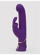 Фиолетовый вибратор Greedy Girl Power Motion Thrusting Rabbit Vibrator (21,6 см)