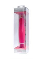 Розовый вибромассажёр VIBE THERAPY WILLY - 14,5 см.