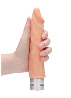 Телесный вибратор реалистик Vibrating Dildo (19,5 см)
