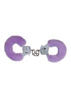 Меховые наручники FURRY FUN CUFFS PURPLE PLUSH