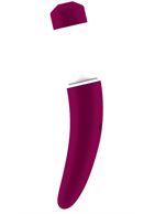 Фиолетовый вакуумный клиторальный вибромассажер Personal vibrator HIKY 