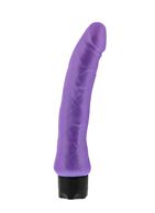 Реалистичный фиолетовый вибратор PEARL SHINE - 9" VIBRATOR (22,8 см)