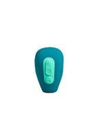 Бирюзовый вакуумный клиторальный стимулятор Unbound Puff