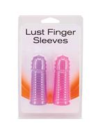 Набор из 2 насадок на пальцы Lust Finger Sleeves