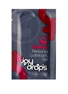 Пробник смазки на водной основе с ароматом вишни JoyDrops Cherry (5 мл)