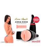 Мастурбатор-вагина Private Anna Rose Vagina в тубе с хвостиком для массажа простаты