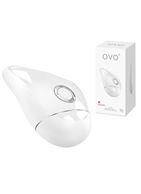 Клиторальный белый стимулятор OVO T2