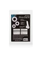 Набор из 3 колец на пенис Premium Silicone Ring Set
