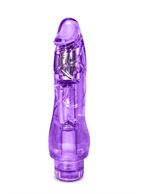 Фиолетовый вибратор реалистик Fantasy Vibe (22,8 см)