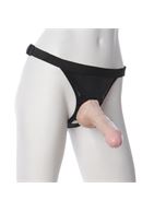 Насадка-фаллопротез 7" Realistic Perfect Erect Cock - юношеская эрекция (18,5 см)