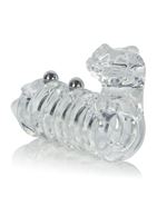 Вибронасадка с клиторальным стимулятором Jaguar Enhancer with Beads