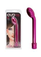 Ярко-розовый вибратор для точки G Eve Eve After Dark G-Spot Vibe - 20 см.