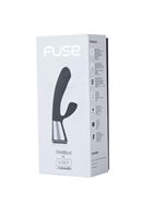 Чёрный интерактивный вибратор Kiiroo - Ohmibod Fuse (18 см)