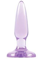 Фиолетовая анальная мини-пробка Jelly Rancher Pleasure Plug Mini (8,1 см)