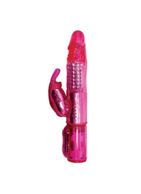 Розовый компьютерный вибратор Eve After Dark 7x Rabbit Vibe - 22 см.