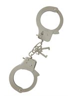 Металлические наручники с ключиками LARGE METAL HANDCUFFS WITH KEYS