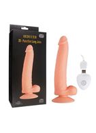 Телесный вибратор SEDUCER 20 Function Long John (21,5 см)
