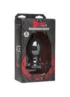 Анальная пробка из силикона Kink Ace Silicone Plug 5 - 12,7 см.