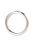 Стальное эрекционное кольцо STEEL COCK RING - 3.5 см.