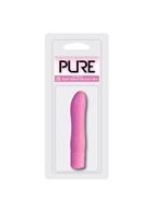 Фиолетовый вибромассажёр PURE 3.5INCH VIBRATOR PURPLE - 9 см.