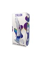 Прозрачный фаллоимитатор на присоске Stallion Jelly Dildo (22 см)
