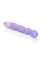 Силиконовый фиолетовый вибратор Lia Magic Wand - 21 см.
