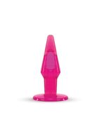 Большая розовая анальная пробка JAMMY JELLY ANAL LARGE PLUG PINK - 13,5 см.