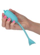 Голубой вибромассажер-яйцо Rechargeable Kegel Teaser