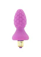 Анальная пробка с вибрацией Assberries Raspberry (10 см)