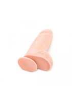 Телесный фаллоимитатор на присоске Pink Vibe (22 см)