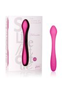 Розовый перезаряжаемый вибратор Silhouette S10 - 16,5 см.