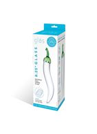 Стеклянный фаллос-перчик Naturals Chilly Pepper (18 см)