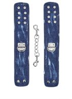 Синие джинсовые наножники Roughend Denim Ankle Cuffs