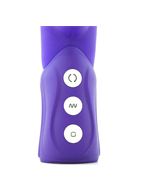 Фиолетовый хай-тек вибромассажер iVibe Select iRabbit - 26 см.