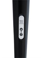 Чёрный беспроводной массажер Magic Wand с 10 режимами