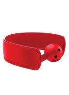 Красный кляп Brace Ball Red