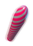 Розовый вибратор Sweet Swirl Vibrator (21,3 см)