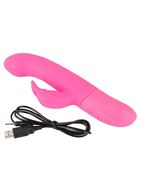 Розовый вибратор кролик Rechargeable G-Spot Vibe (23,5 см)