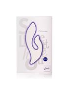 Двойной фиолетовый вибромассажер Silhouette S16