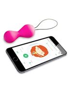 Розовые вагинальные шарики Gballs2 App