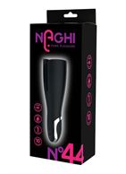 Черный мастурбатор NAGHI NO.44 RECHARGEABLE MASTURBATOR