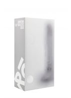 Прозрачный вибратор-реалистик Vibrating Realistic Cock 10 With Scrotum - 27 см.