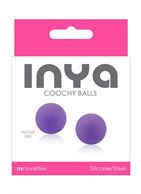 Фиолетовые вагинальные шарики без сцепки INYA Coochy Balls Purple