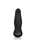 Чёрный мини-вибромассажер Coco Licious Hide  Play Pocket Massagers - 6,25 см.