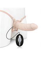 Поясной полый вибратор Mojo Throttle Vibrating Male Harness (18 см)