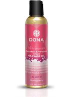 Массажное масло с феромонами DONA Flirty Blushing Berry - 125 мл.