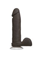 Темнокожий фаллоимитатор The Realistic Cock ULTRASKYN (20,57см)