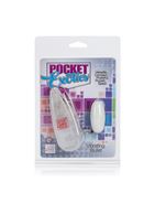 Белое виброяйцо Pocket Exotics Vibrating Bullet