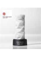 Белый мастурбатор Tenga 3D Polygon