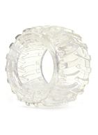 Прозрачная эрекционная шина TREADS MENS RING WIDE
